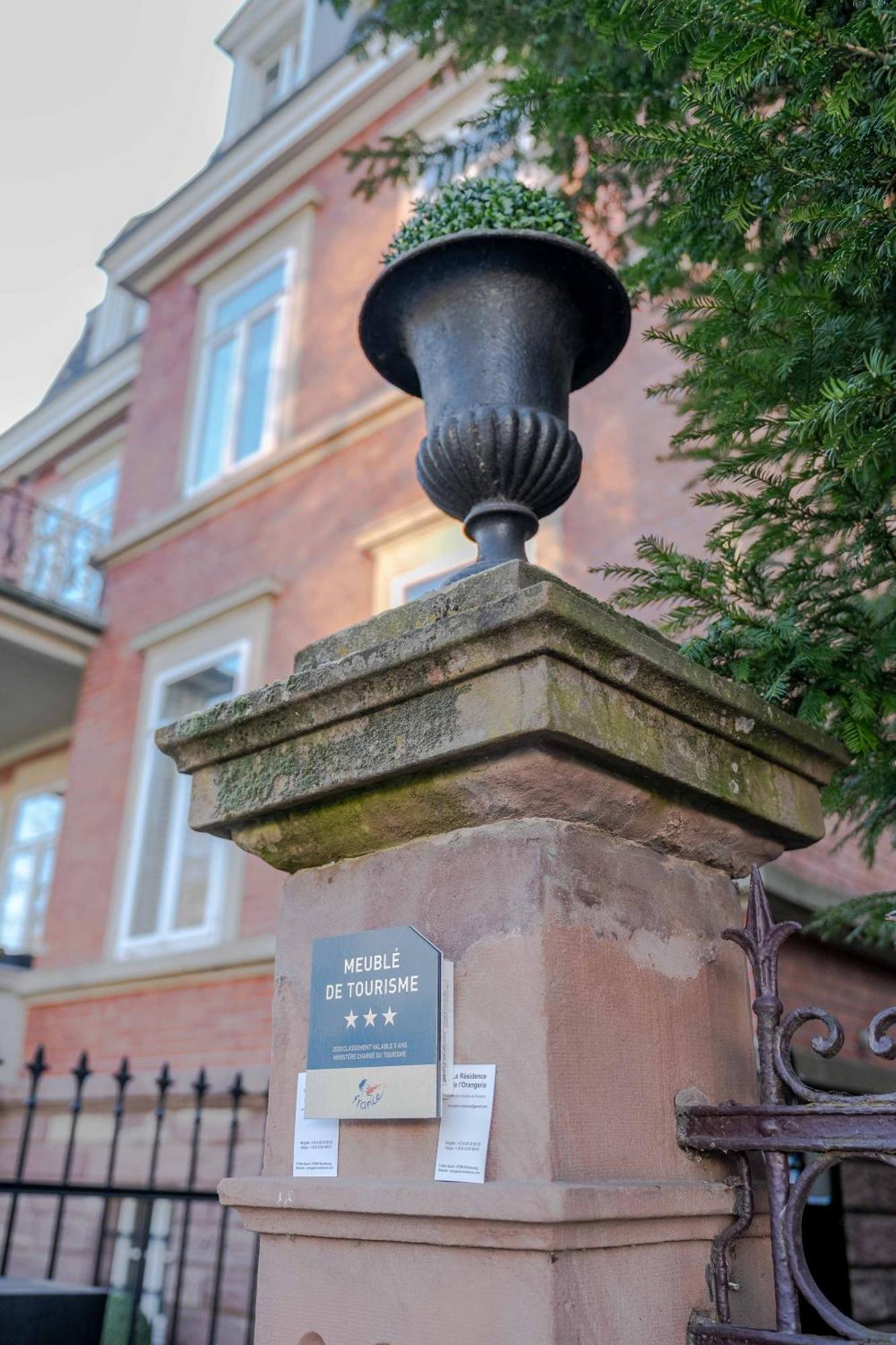La Residence De L'Orangerie Strasbourg Eksteriør bilde